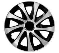 Radzierblende Drift EXTRA schwarz/Silber 15 Zoll 4er Set