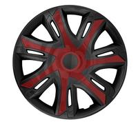 Radzierblende N-Power weinrot/schwarz 14 Zoll 4er Set