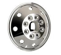 Radzierblende - verchromt - 1 Stück - 14 Zoll - passend für PKW, Transporter und Wohnmobile mit 14 Zoll Stahlfelgen Radkappen Radblenden