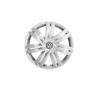 Volkswagen 2G0071454 Radkappen Set (4 Stück) Radzierkappen 14 Zoll Radzierblenden Brillantsilber