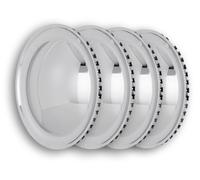 Radzierblenden (4x) 16" Chrom Radkappen Radblenden Moon Caps Blenden