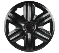 Radzierblenden Shadow 15 Zoll, 4er Satz Radkappen, Radblenden schwarz
