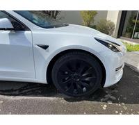Radzierblenden Tesla Model 3, Turbine Design für 18 Zoll Felgen, 4er Set, Schwarz