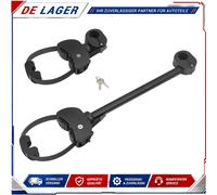 Eufab Strap Rahmenhalter kurz Ø 25+30mm abschließbar für Fahrräder und E-Bikes