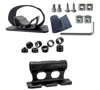 Rahmenhalterung Fahrrad | Hintere Trägerhalterung Ersatzteile,Montagehalterungen Stabile Gepäckträgerteile