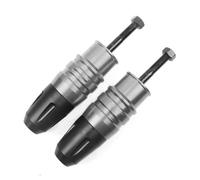 Rahmenschieber Für Kawasaki Für Z650 Für Z800 Für Z750 Für Z900 Für Z900RS Für Z1000 Motorrad CNC Rahmen Crash Pads Auspuff Sliders Crash Protector Crash Protector(Titanium-1 Pair)