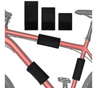 Rahmenschutz 3er Set - Neopren Schutzhülle Rahmen Schutz für Fahrrad & Ebike - Fahrradträger Zubehör für Thule Westfalia MTB Rennrad