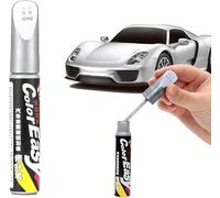 Rakiuty Lackstift Auto, Auto Kratzer Reparatur Stift, Lack Reparatur, Lackstifte Für Autokratzer, Autolackstift, Perfekte Deckkraft und Schnelle Trocknung (Silber)