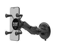 RAM Mounts RAM-B-166-UN7U X-Grip Saugfusshalterung für Smartphones - mittlerer Verbindungsarm, B-Kugel (1 Zoll)