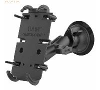 RAM Mounts RAM Mounts Universal Quick-Grip Saugfuss-Smartphonehalterung