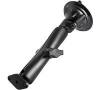 RAM Mounts Saugfuss-Set mit Diamond-Anbindung - langer Verbindungsarm, 2x Diamond-Basisplatte (Trapez), B-Kugel (1" ), im Polybeutel (RAM-B-166U-C)