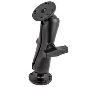 RAM Mounts Set, 2x Basisplatte rund, 1x Verbindungsarm mittel, C-Kugel (RAM-101U...