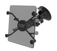 RAM Mounts X-Grip Saugfuss-Halterung für Tablets (7 Zoll), B-Kugel (1 Zoll), mittlerer Verbindungsarm