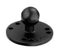 RAM MOUNTS runde Basisplatte mit B-Kugel (1 Zoll)