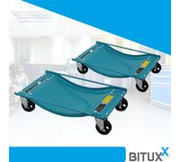 Rangierheber Rangierrollen Transportroller Roller für Auto PKW 450kg Bituxx®