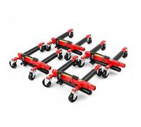 4x TrutzHolm® Rangierhilfe Wagenheber PKW Auto Rangierroller Rangierwagenheber
