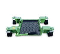 TRUTZHOLM Rangierhilfe Rangierschiene Rangierplatte Parkhilfe für das Motorrad bis 250kg flexibel um 360° schwenkbar