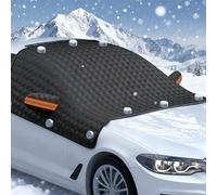 RANJIMA Frontscheibenabdeckung Scheibenabdeckung Auto Winter, Windschutzscheibenabdeckung mit 12 Magnet, XXL Magnetische Windschutzscheibe Abdeckung für Gegen Schnee,EIS,Frost,UV-Schutz, 238cm X 140cm