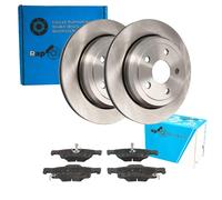 Rap Brakes Bremsenset 330mm Hinten Passend Für Jeep Grand Cherokee 4 Iv Wk Bremsscheibe: A.b.s.: 18223 Aisin: P6r1723s Ashika: 6109907c Blue Print: