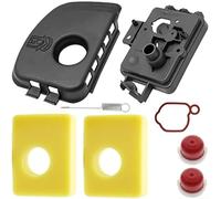 Rasenmäher Motor Luftfilter Kit für 08P502 09P602 09P702 Serie, Ersatzteile 595663 590584 596459 mit Abdeckung, Basis, Schaumstofffilter, Feder