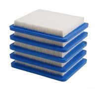 Rasenmäher-Motor-Luftfilter, kompatibel mit 491588 399959 119-1909, blau-weiß, Ersatzteile, 5 Stück