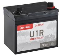 Accurat Garden U1R AGM 12V Rasentraktor-Batterie 30Ah