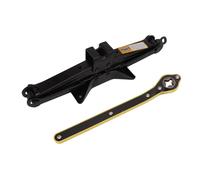 RASTKY Scherenhebebühne, Kraftsparend, 2 Tonnen Tragkraft, Zusammenklappbares Handkurbel-Reifenwechsel-Hebeset für Schwere Fahrzeuge