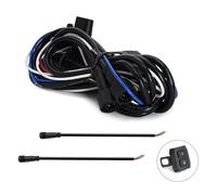 RASTKY Verbesserte Sicherheitsfunktionen, Scheinwerfer-Verkabelung, Ein-/Aus-Schalter-Set für Motorrad-LED-Licht