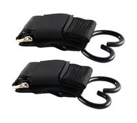 Ratschengurte - 2-teiliger Gepäckgurt | 4 Füße Ratchetinggurte mit S-Haken für Motorradanhänger zum Campen des Dachgitters des Bootes