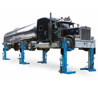 Ravaglioli mobile Hebeböcke RAV 243 - 6 Stück Hebebühne 7000Kg Radgreifer Anlage