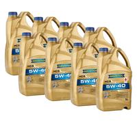 RAVENOL HCS SAE 5W-40 Motoröl 40 Liter (8x5L) Synthetisch Clean Synto®