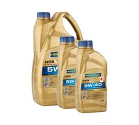 RAVENOL HCS SAE 5W-40 Motoröl 7 Liter (5L+2L) Synthetisch ACEA A3/B4 API CF API