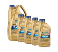RAVENOL HCS SAE 5W-40 Motoröl 9 Liter (5L+4L) Synthetisch BMW Fiat Opel/GM Porsc