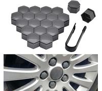 RAZZAI Auto Radschraubenkappen für Opel Insignia,Radbolzen Radschrauben Kappen Radmuttern Nut Abdeckkappe Schraubenabdeckung Diebstahlschutzkappe Zubehör,C-Grey-21mm