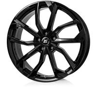 RCDesign RC34 Schwarz Glanz Alufelge 17 Zoll ET45 5x112 ML66,6