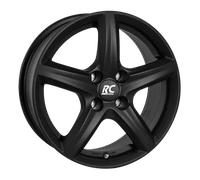RC-DESIGN RC24 schwarz klar matt (skm) 6.0Jx15 4x100 ET40