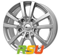 RC-DESIGN RC25T kristallsilber 7.0Jx17 5x160 ET55