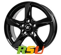 RC-Design RC30 schwarz lackiert 6.5x16" ET44 LK5 114.3 ML 67.1 Alufelgen 16 Zoll