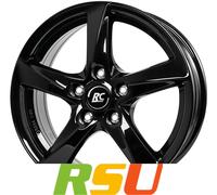 RC-Design RC30 schwarz lackiert 7.5x18" ET44 LK5 112 ML 66.6 Alufelgen 18 Zoll