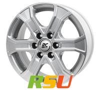 RC-Design RC31 kristallsilber lackiert 7x16" ET33 LK6 139.7 ML 100.1 Alufelge...