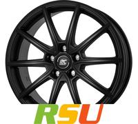 RC-Design RC32 satin-black lackiert 7x17" ET43 LK5 114.3 ML 66.1 Alufelgen 17...