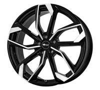 RC-Design RC34 schwarz front-poliert 8x19" ET27 LK5 112 ML 66.55 Alufelgen 19...