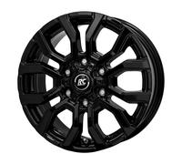 RC Design Alufelge RC35 7.5x17 ET25 6x139,7 ML106,1 Schwarz lackiert