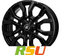 RC-Design RC35 schwarz lackiert 6.5x17" ET50 LK6 120 ML 74.6 Alufelgen 17 Zoll