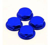 Rc Reparatur Teile Für HPI Für Baja 5B 5T 5SC Für Rovan Für King Motor 1/5 RC Auto Upgrades Teile Aluminium Rad Mutter Kappe(Blue)
