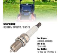 RC12YC BK5ES Zündkerze für Briggs & Stratton OHV Motor 792015, 691043,491055
