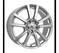 ALUFELGEN RCDESIGN, RC25T, 6,5X16 ET60 5X130 89,1, SCHWARZ KLAR MATT