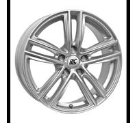 RC-Design RC-Design RC27 kristallsilber lackiert 7x18 ET38 - LK5/105 ML56.6 Alufelge silber