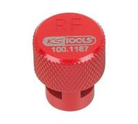 KS Tools 100.1187 RDKS / TPMS Reifenentlüfter, rot, rechts vorn