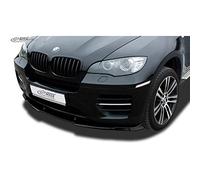 RDX Racedesign Frontspoiler VARIO-X X6 E71 (incl. M50) Frontlippe Front Ansatz Vorne Spoilerlippe, RDFAVX30715, Schwarz, Unlackiert